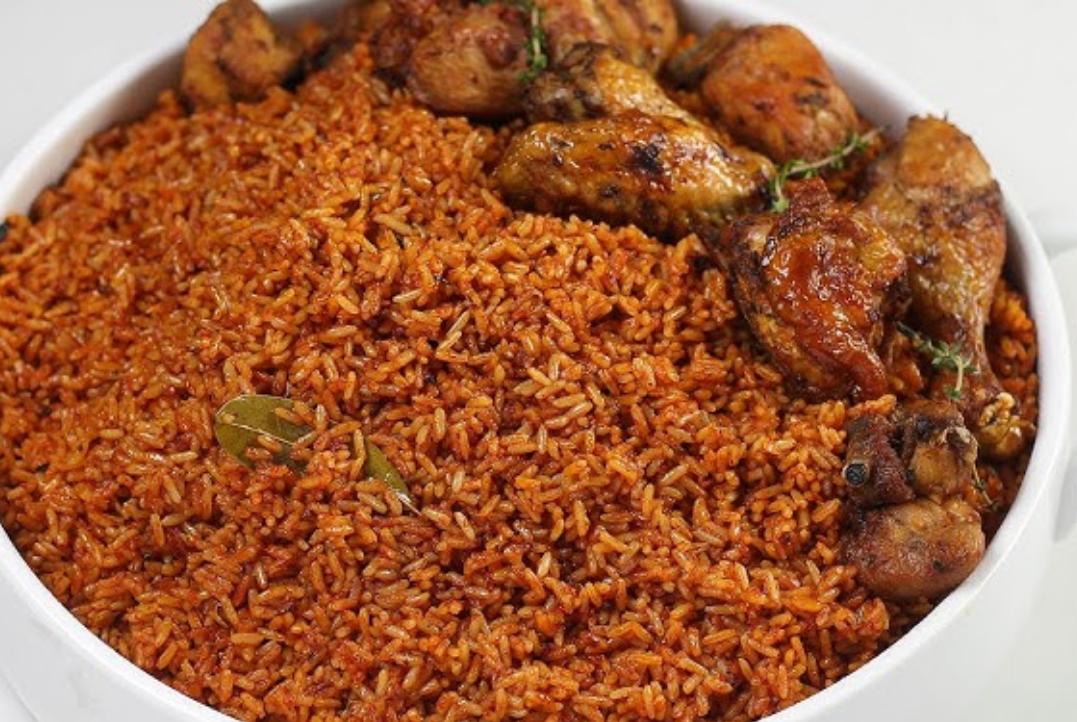 Jollof Rice & Fire-Grilled Chicken